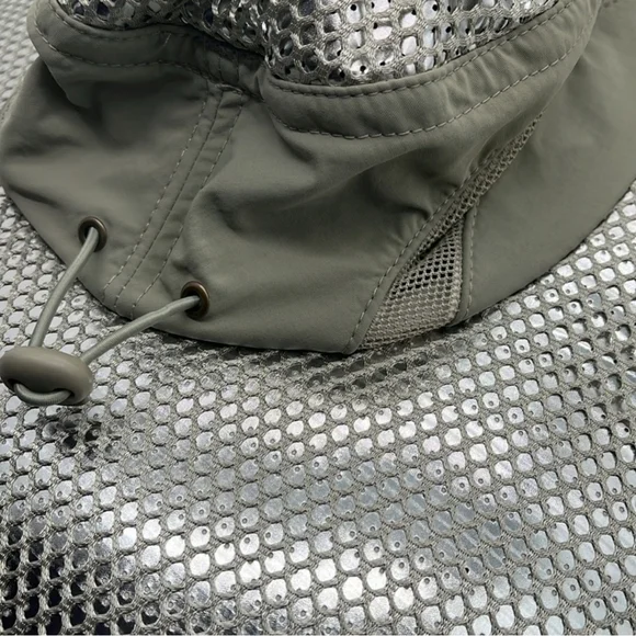 Arctic Air Evaporative Cooling Hat One Size Silver Ventilated UV Protection - Picture 13 of 16